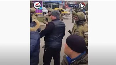 (فيديو ) أوكرانيون ينتفضون ضد قوات روسية وبيلاروسية في بيرديانسك