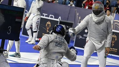 ثلاثي مصري في دور الـ 64 الرئيسي لسلاح السيف ببطولة العالم بالقاهرة
