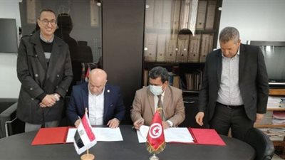 وفد وزارة الشباب والرياضة المصري يختتم برنامج زيارته لتونس