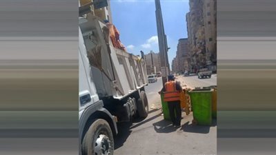رفع 315 طن قمامة وأتربة من الشوارع والميادين بمدينة المنصورة