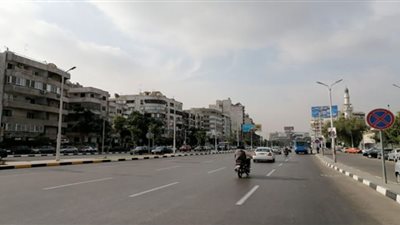الحالة المرورية أعلى محور26 يوليو ظهر اليوم