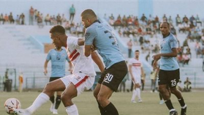 الزمالك يفوز على المحلة بثنائية 