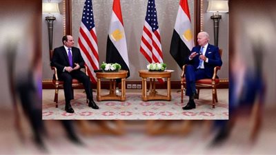 بايدن عبر تويتر: التقيت بالرئيس السيسي لمناقشة التحديات الإقليمية والعالمية