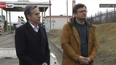 عاجل| وزير خارجية اوكرانيا يلتقي نظيره الأمريكي على الحدود البولندية الأوكرانية