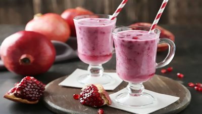 طريقة تحضير عصير الرمان بالموز لتعزيز المناعة ضد كورونا