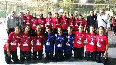 ناشئات طائرة الصيد يتفوقن على القاهرة ببطولة الجمهورية