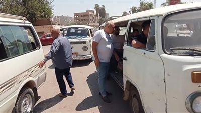 ضبط 27 سيارة مخالفة للتعريفة الجديدة في الجيزة