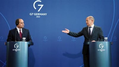 المستشار الألماني بعد مؤتمره مع السيسي: تعلمنا يكون لديك شركاء كثيرون