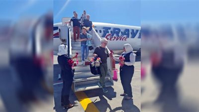 مطار مرسى علم الدولى يستقبل 19 رحله طيران أوروبية