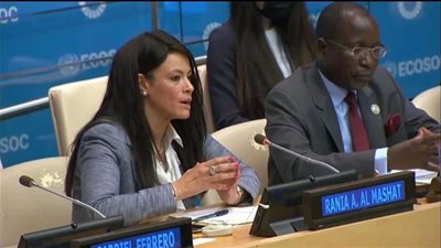 المشاط تؤكد أهمية التعاون متعدد الأطراف للتغلب على أزمة الطاقة وأسعار الغذاء