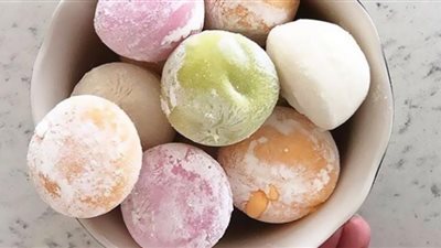 طريقة عمل حلوى الموتشي بالخطوات