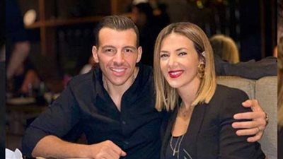 رامي رضوان يدعم زوجته في 