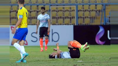 إصابة عمرو جمال مهاجم فاركو بقطع في الرباط الصليبي