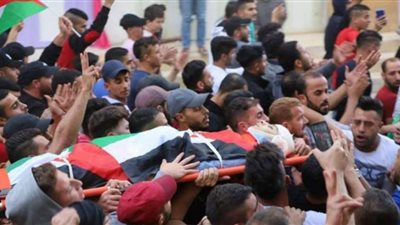 تشييع جنازة طفل فلسطيني استشهد برصاص الاحتلال الإسرائيلي في القدس