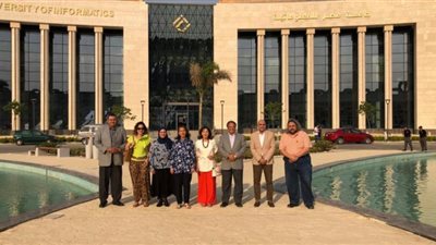 جامعة مصر للمعلوماتية تستقبل هدى المراغي أول عميدة هندسة بكندا
