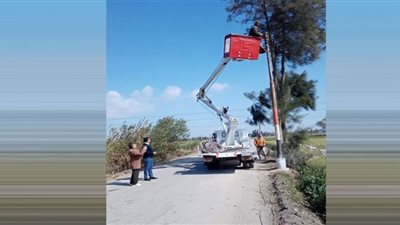 حملات لرفع الإشغالات و القمامة بمركز فايد