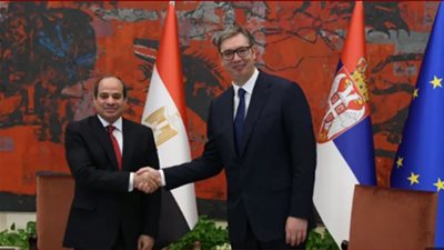 حكمة الرئيس السيسي تنال إعجاب نظيره الصربي (فيديو)