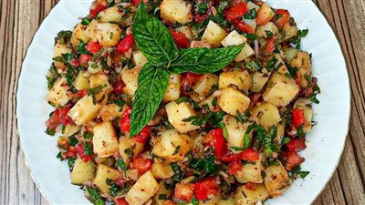 غنية بالمعادن والفيتامينات| طريقة تحضير سلطة البطاطس