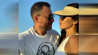 رانيا أبو النصر تحتفل بعيد زواجها من ماجد المصري