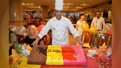 بلجيكا تحتفل باليوم الوطني على شواطئ البحر الأحمر | صور