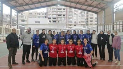 ناشئات الصيد يهزمن هليوبوليس ببطولة الجمهورية للطائرة