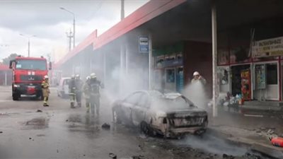 قتيلان و19 جريحًا في قصف روسي على مدينة خاركيف الأوكرانية (فيديو)