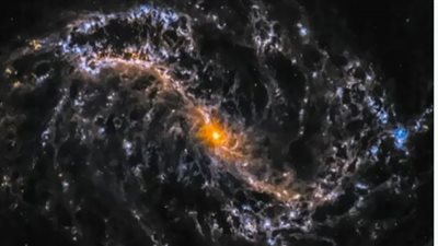 تلسكوب جيمس ويب يلتقط صورًا مذهلة لمجرتين حلزونيتين (شاهد)