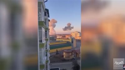 (فيديو) انفجار في مدينة إيفانو - فرانكيفسك غربي أوكرانيا