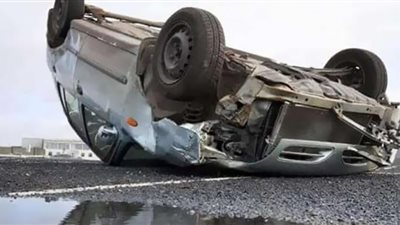 إصابة 5 أشخاص في انقلاب سيارة ملاكي بالمنيا