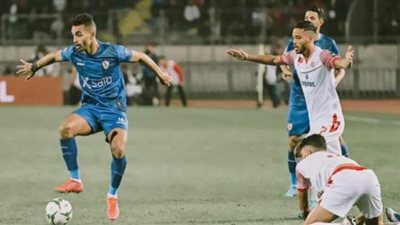 الوداد يسجل هدف التقدم أمام الزمالك