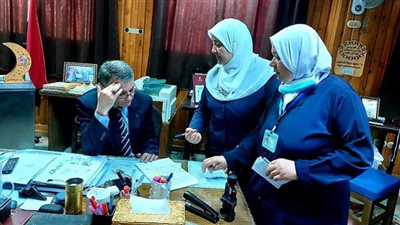 مستشفي الزرقا المركزي بدمياط قدمت خدماتها ل10 آلاف مواطن خلال شهر يوليو