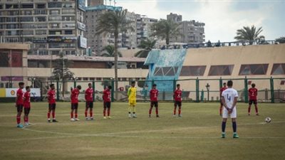 دقيقة حداد على روح زياد إيهاب قبل بدء مباراة الأهلي وفيوتشر مواليد ٢٠٠٥
