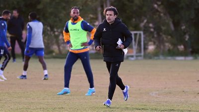 نونو الميدا يقود أول مران لفاركو استعدادًا للبنك الأهلى بالدوري