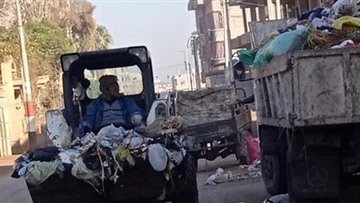 إنشاء نقاط تجميع للمخلفات القمامة على شكل حرف U بديلًا عن صناديق القمامة بدمياط