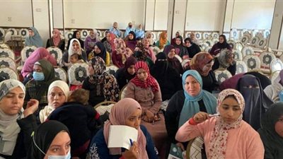 ندوات تثقيفية وورش عمل لأهالي قرية الجمالية بالحسينية