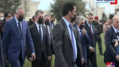 (فيديو) الكاظمي يتفقد المواقع التي تعرضت لقصف صاروخي في أربيل