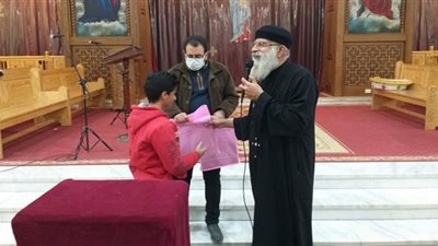 كنيسة مارجرجس تستضيف نهضة الصوم في بني سويف (صور)