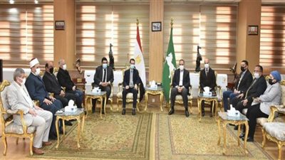 محافظ الشرقية يلتقي رئيس الرعاية الأولية بوزارة الصحة لتدشين برنامج المشاركة المجتمعية