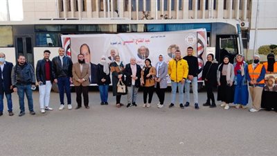 قافلة طبية من جامعة الزقازيق لقرية السماكين غرب