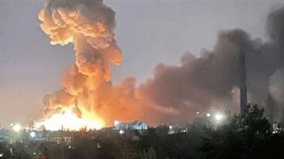 فيديو.. قصف روسي يستهدف وسط العاصمة الأوكرانية