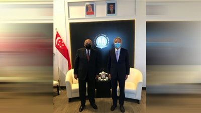 شكري يبدأ ثاني محطات جولته الآسيوية