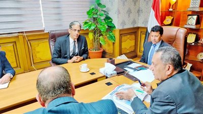 طارق تهامى يلتقى وزير الشباب لمتابعة خطة تطوير مركز الاستاد ببورسعيد