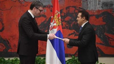 السفير المصري في بلجراد يُقدم أوراق اعتماده لرئيس جمهورية صربيا