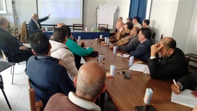 دورة تدريبية عن دور جهاز تحسين الأراضي بالبحيرة