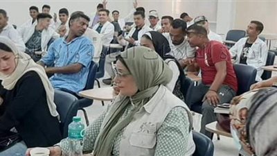 دورة اسعافات اوليه للعاملين بشواطئ الاسماعيلي