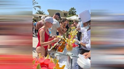 فنادق مرسى علم تحتفل باليوم العالمى للسياحة بمشاركة السياح