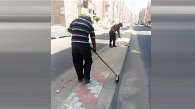 رفع 312 طنًا من تراكمات الأتربة والقمامة في المنصورة