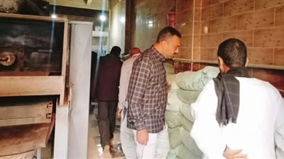 حملة مفاجئة على المخابز البلدية بمدينة دشنا بقنا