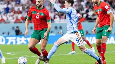 رقم تاريخي لـ جافي بكأس العالم في مباراة المغرب وإسبانيا