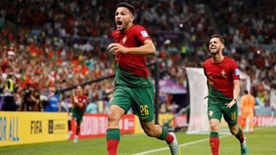 رافائيل جوريرو و راموس يعززان تقدم البرتغال أمام سويسرا